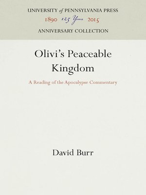 cover image of Olivi's Peaceable Kingdom